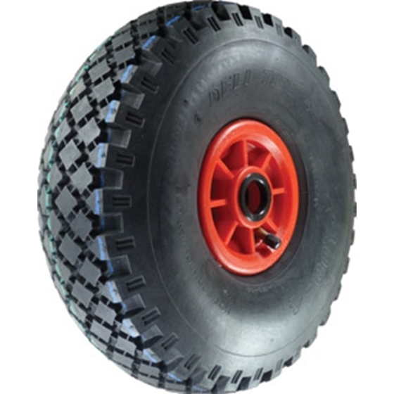 Pneumatic Tyred Wheel c/w Polypropylene Centre & Plain Bearing Wheel Only