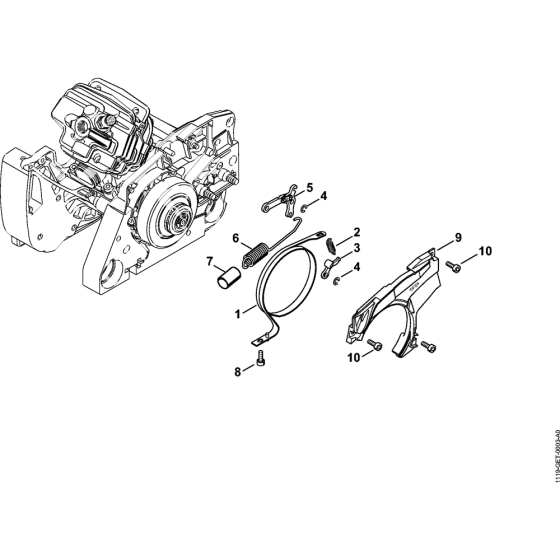 Chain brake Assembly for Stihl MS382 Chainsaws