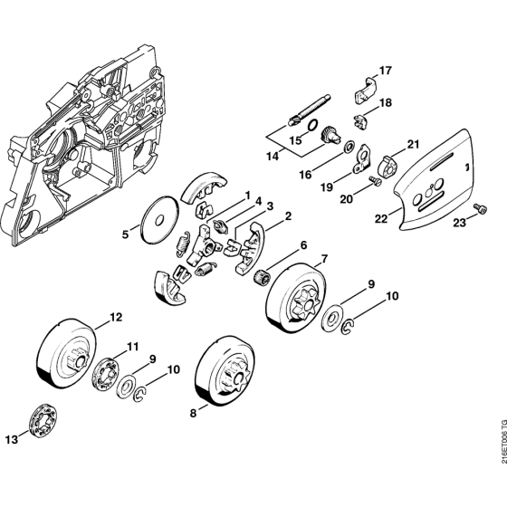 Clutch Assembly for Stihl MS880 Chainsaws