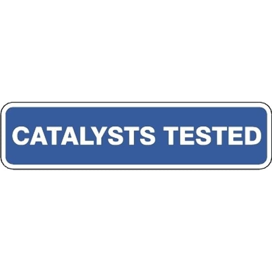 Catalysts Tested 3mm Foamex