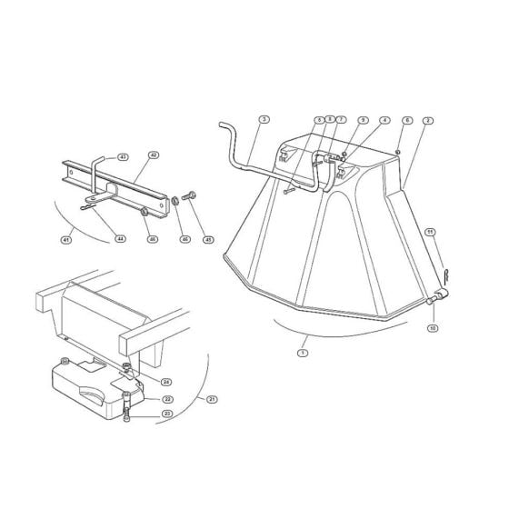 Accessories  for Stihl/ Viking MT 580 Ride on Mowers