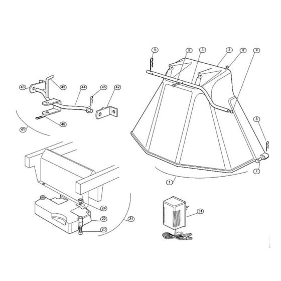 Accessories  for Stihl/ Viking MT 790 Ride on Mowers