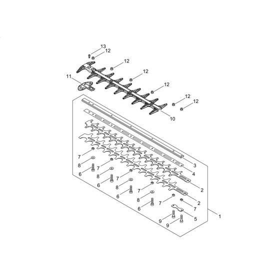 Cutting Blade for ECHO MTA-AH-AD Attachment