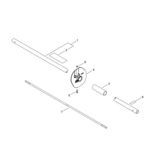 Main Pipe for ECHO MTA-AH-AD Attachment