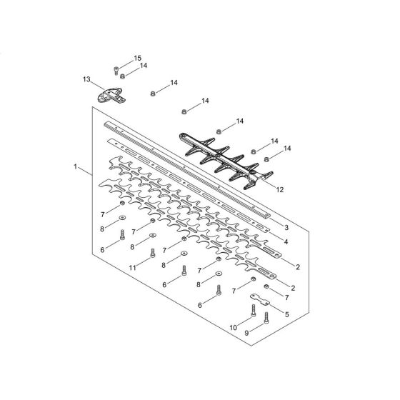 Cutting Blade for ECHO MTA-AHS-HD Attachment