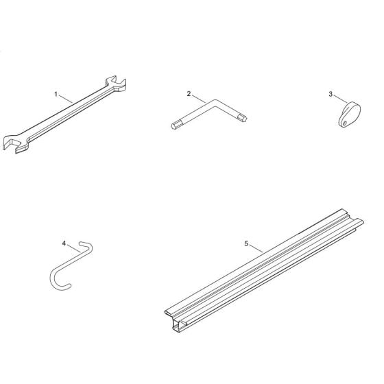 Accessories for ECHO MTA-AHS-HD Attachment