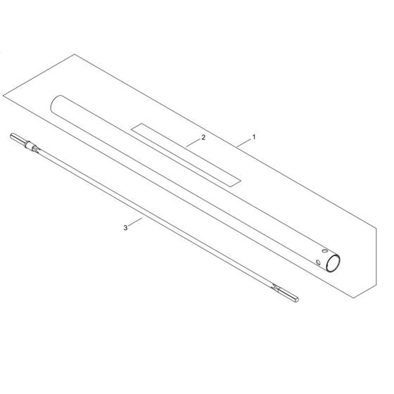 Main Pipe for ECHO MTA-DAH Attachment