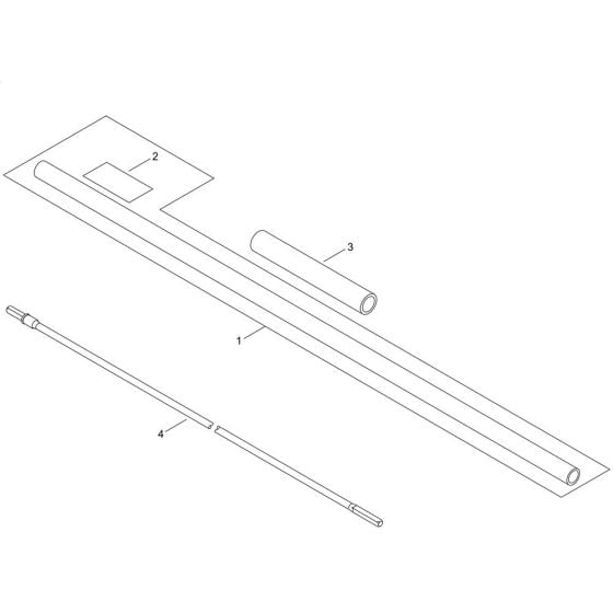 Main Pipe for ECHO MTA-PP/E Attachment