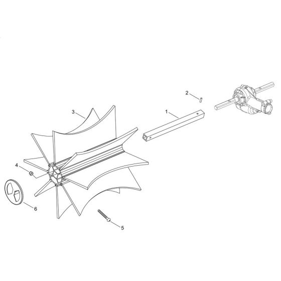 Brush for ECHO MTA-PS Attachment