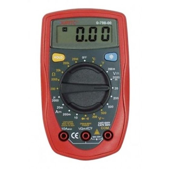 Durite 0-798-00 - Hand-Held Digital Multimeter