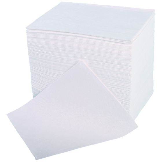 Oil Absorbent Pads 40 x 50cm Single Weight Pad Absorbency 0.6ltr (200 Pack)