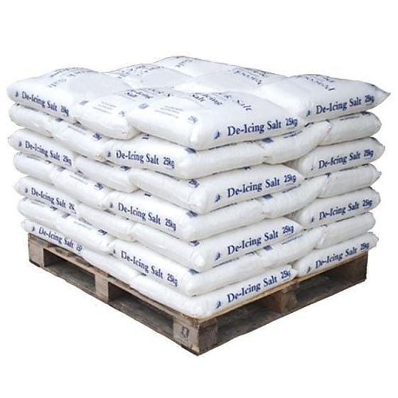 Brown Rock Salt 25Kg Bag (Pallet of 40 Bags)