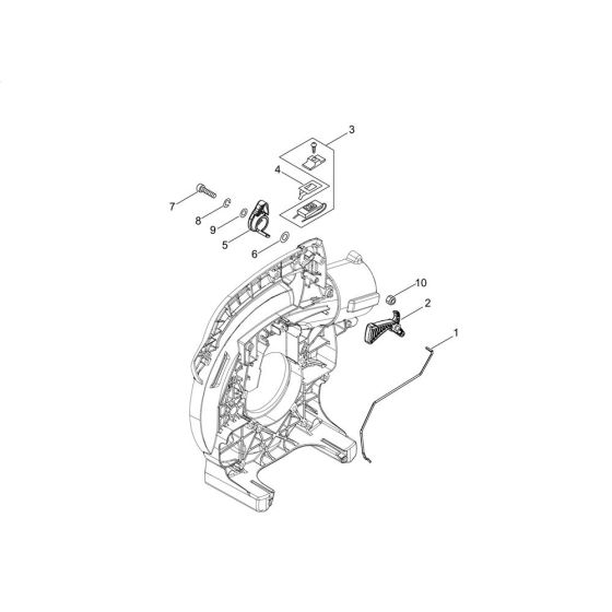 Throttle for ECHO PB-250 Handheld Blower