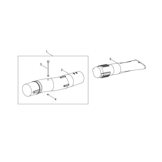 Pipe for ECHO PB-250 Handheld Blower