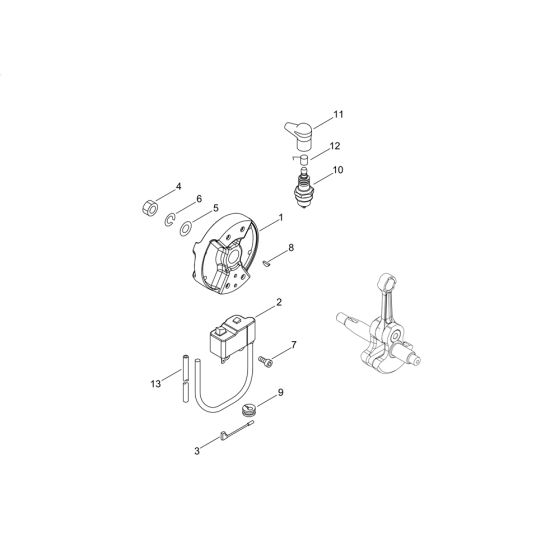 Magneto for ECHO PB-580 Backpack Blower