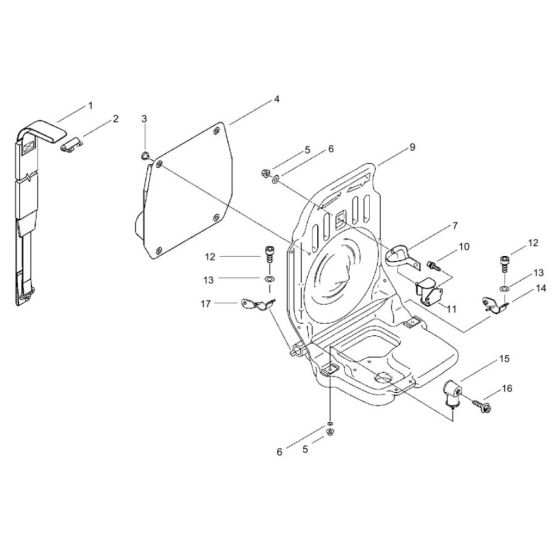 Harness for ECHO PB-750 Backpack Blower