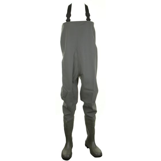 Chest Wading Pants Durable for a variety of Agricultural Uses Green Size 11