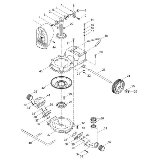 Pump Assembly for Wacker PD3B Pump