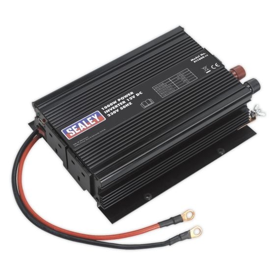 Power Inverter 1000W 12V DC - 230V 50Hz Sealey Part No. PI1000