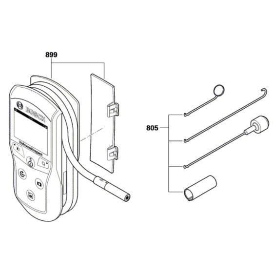 Endoscope Assembly for Bosch PIC 90