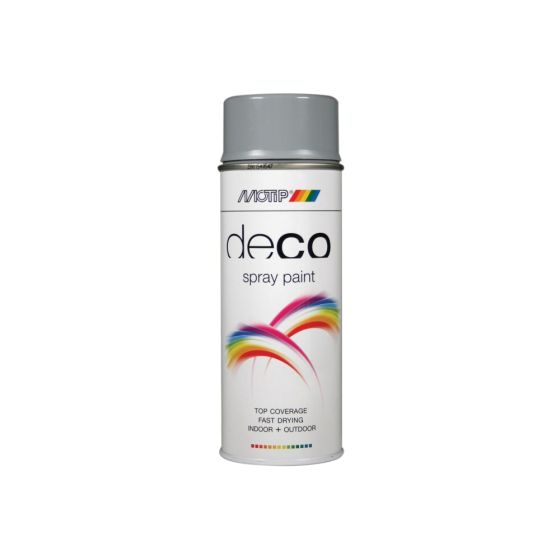 Deco Spray Paint High Gloss RAL 7001 Silver Grey 400ml