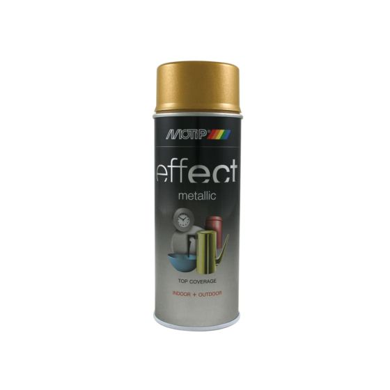 Deco Effect Metallic Spray Paint Gold 400ml