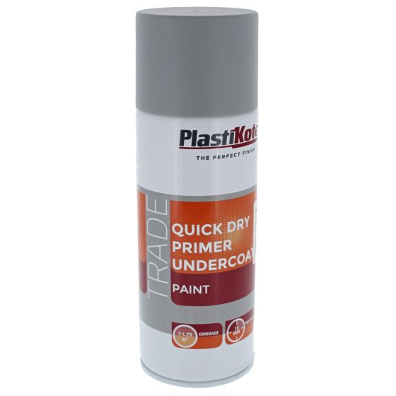 Trade Quick Dry Primer Spray Grey 400ml