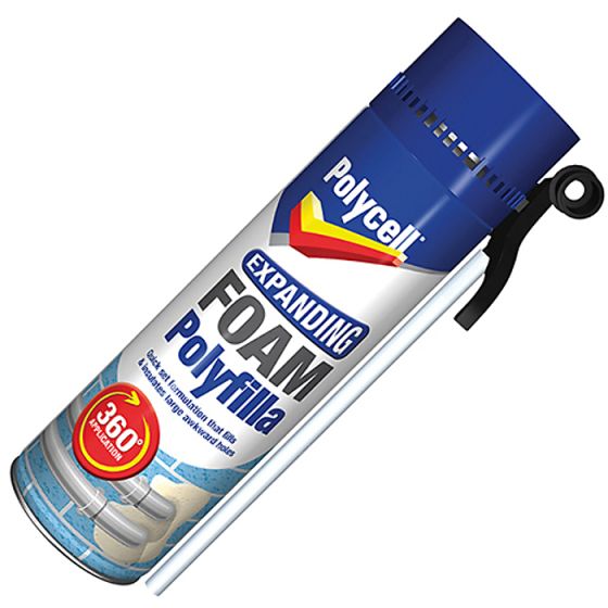 Expanding Foam Filler 300ml by Polycell - 5084933