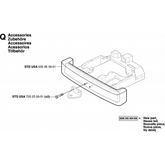 Accessories for Husqvarna PR15 Riders