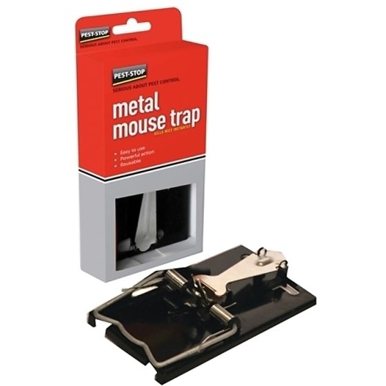 Easy Setting Metal Mouse Trap (Boxed) by Pest-Stop - PSESMT