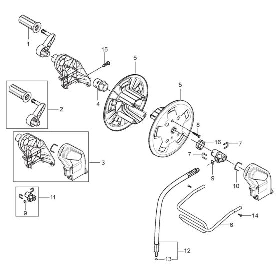 Hose Reel Assembly for Nilfisk PREMIUM 180-10 POWER Pressure Washer