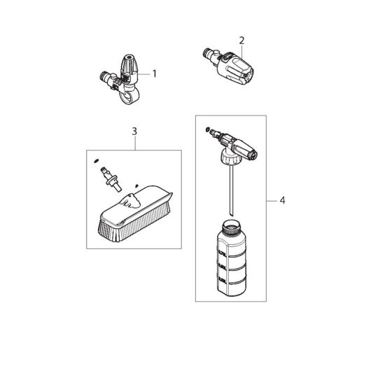 Accessories for Nilfisk PREMIUM 200-15 Pressure Washer