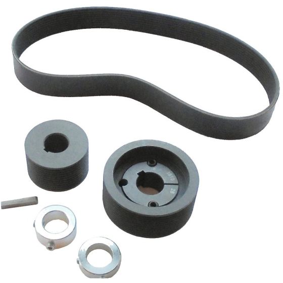 Pulley & Belt Kit Fits Clipper CS451 Floor Saw (GX390 Engine) - 510112275