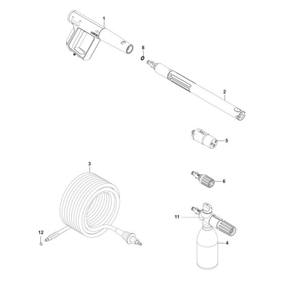 Accessories for Husqvarna PW 370 Pressure Washer