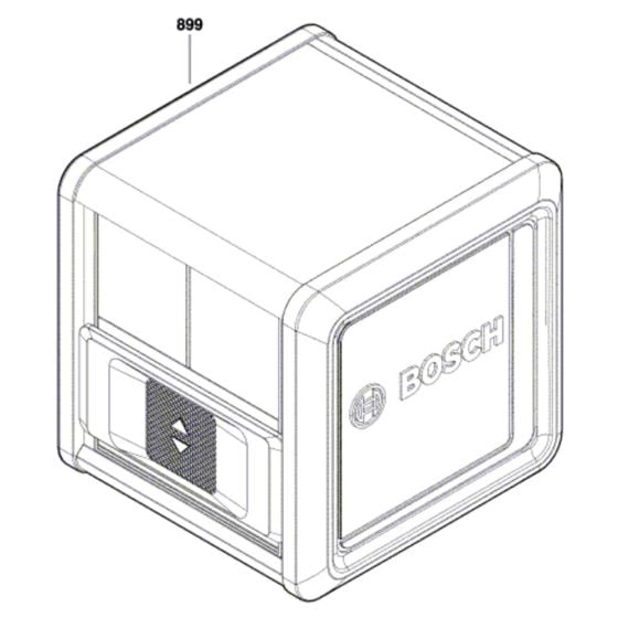 Laser Level Assembly for Bosch Quigo Plus