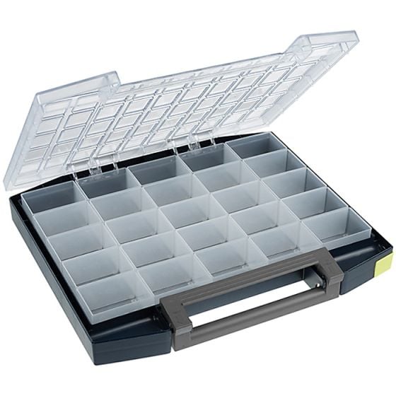 Boxxser 55 5x10 Pro Organiser Case 25 Inserts by Raaco - 134873