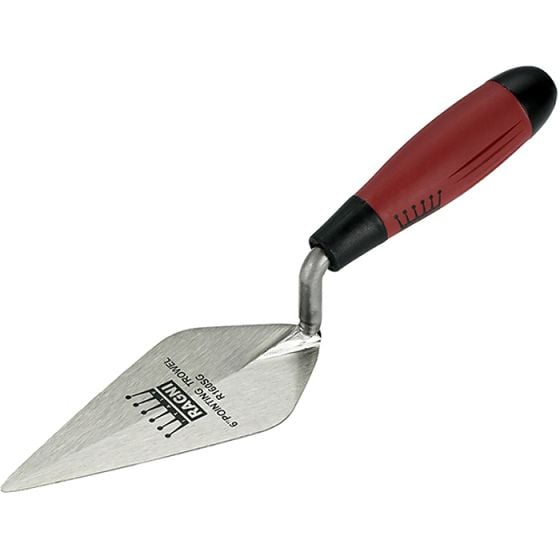 Pointing Trowel London Pattern Soft Grip Handle 6in by Ragni - R160SG