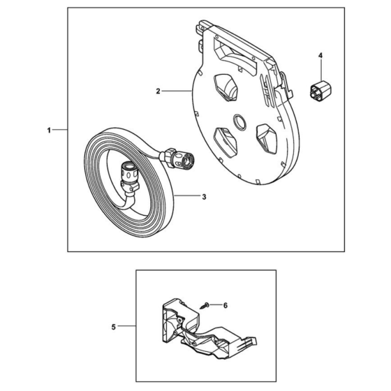 Accessories RE110 - 130 PLUS for Stihl RE 130 PLUS Pressure Washer