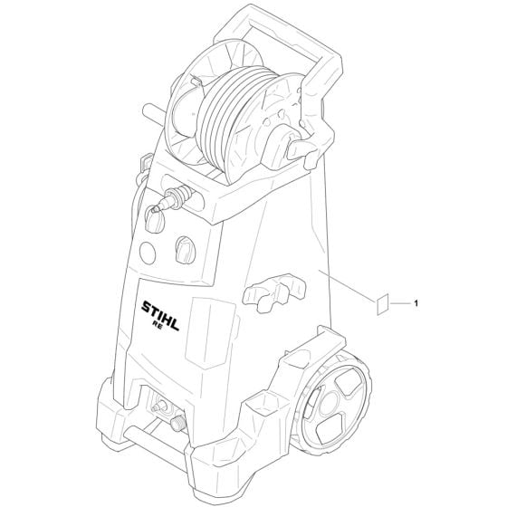 Serial Number for Stihl RE 150 PLUS Cold Pressure Washer