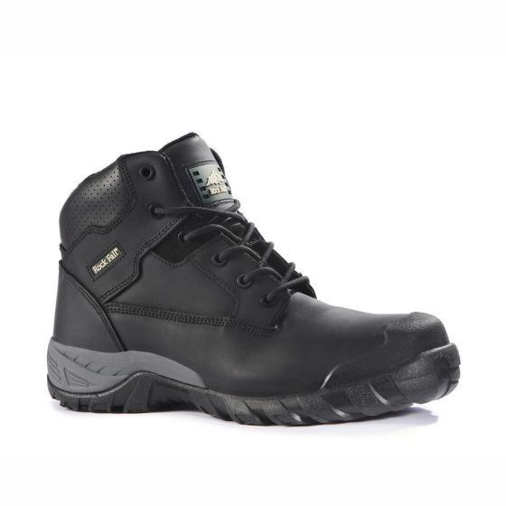 Rock Fall RF440A Flint L/weight Fibreglass Toecap Safety Boot Blk UK Sizes 6-12