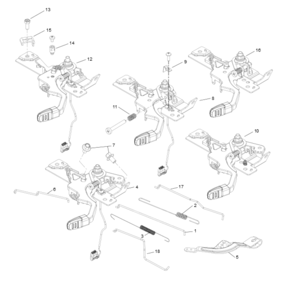 Engine Controls for Kohler RH255 Engines