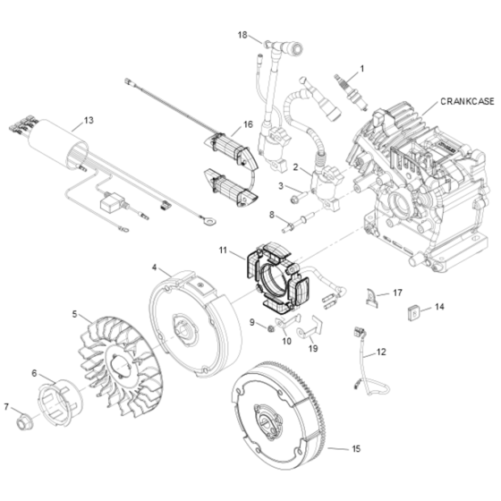 Ignition/Charging for Kohler RH265 Engines