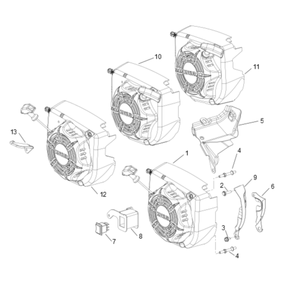 Blower Housing for Kohler RH265 Engines