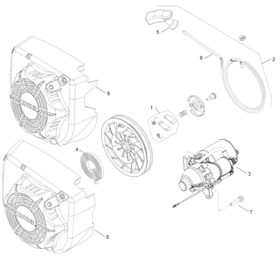 Starting for Kohler RH265 Engines