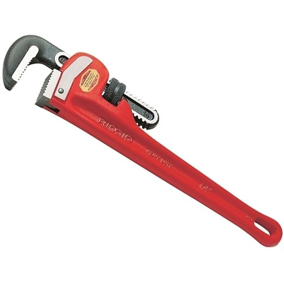 Heavy-Duty Straight Pipe Wrench