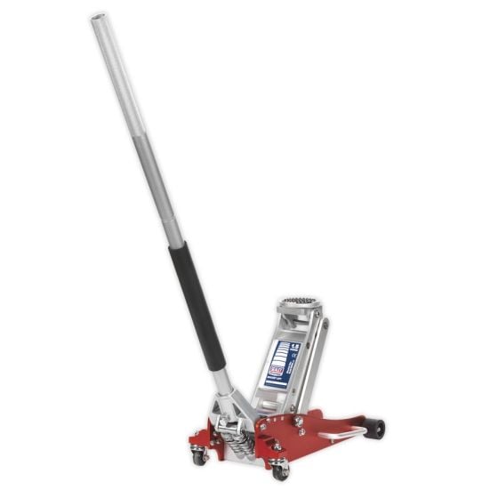 Trolley Jack 1.5tonne Low Entry Aluminium Rocket Lift Sealey Part No. RJA1550