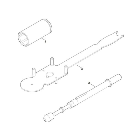 Tools for Stihl RL 540.0 Lawn Scarifier