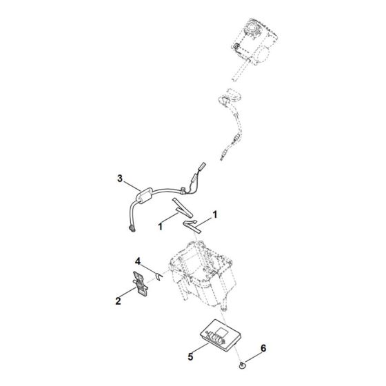 Electric Equipment for Stihl RMA 239.1 C Cordless Mower