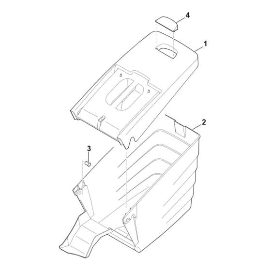 Grass Catcher Bag for Stihl RM 545.1 VE Mower