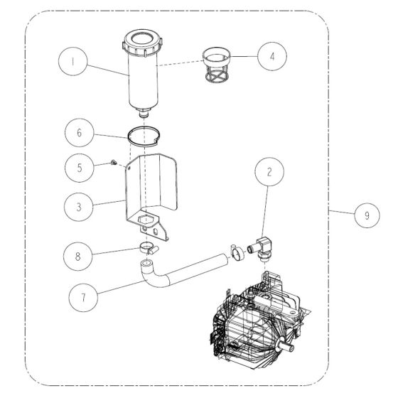 Hydrostatic Transmission Assembly for OREC RM88 Mower